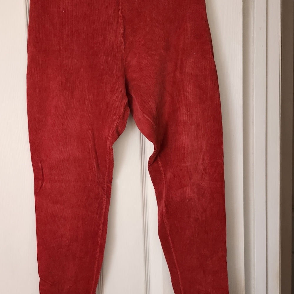 Vibrant Red Women's Leggings